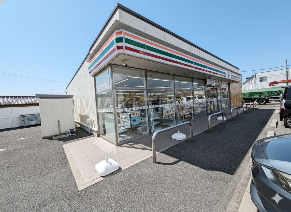 コンビニ　セブンイレブンいわき四倉東1丁目店（コンビニ）まで553m