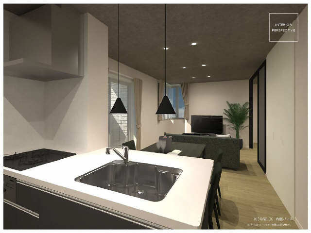 居室・リビング　イメージパース