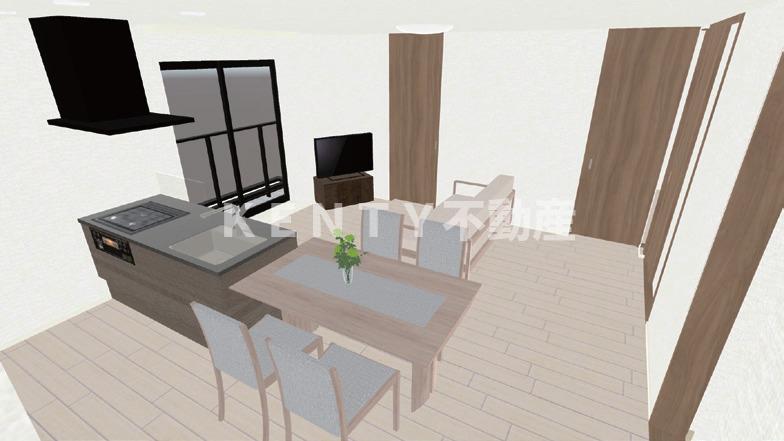 居室・リビング　使いやすい居間です