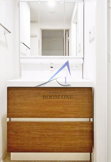 洗面設備　洗面台です。