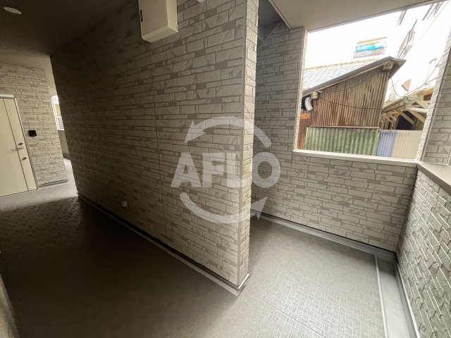 バルコニー　アート北巽　バルコニー