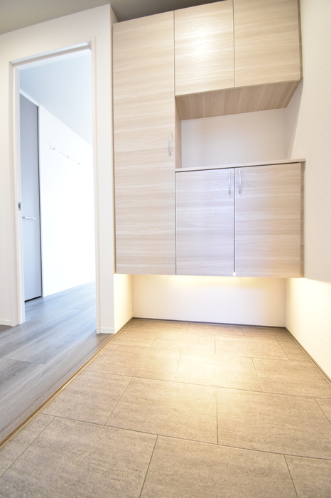 玄関　シューズボックス