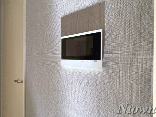 セキュリティ　モニター付きです