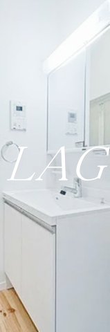 洗面設備　洗面台です。