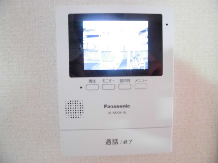 セキュリティ　モニタ付きインターホン