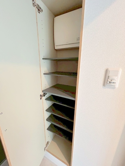 エントランス　写真は別号室です。