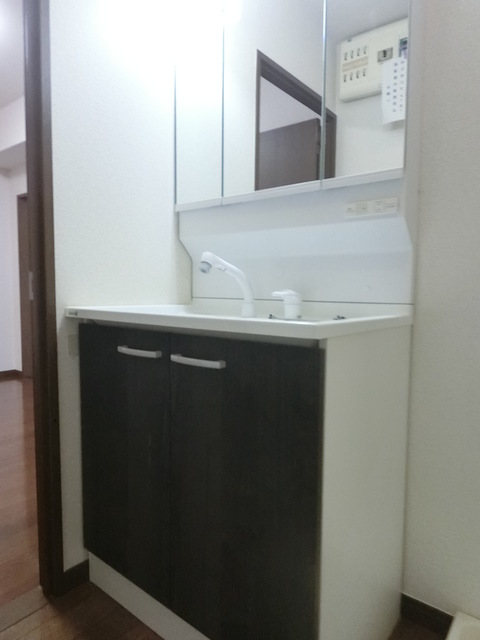 洗面設備　（参考）同一建物内の他の部屋の写真となります。
