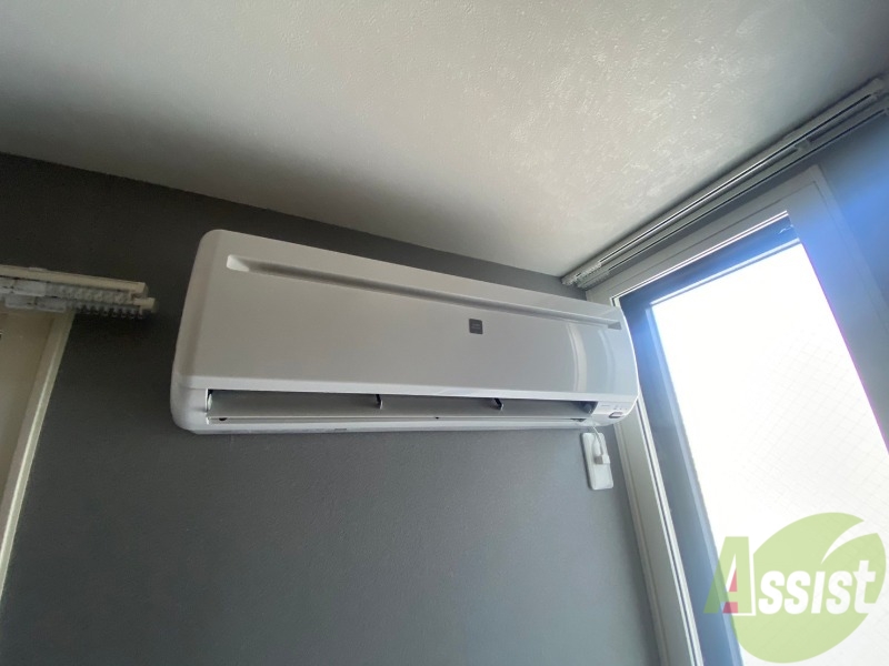 その他設備　エアコンが設置してありますので、寒暖対策もばっちり。