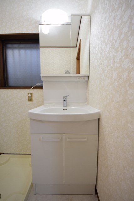 洗面設備　～今日も頑張ろう～