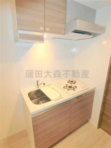 キッチン　2口ガスシステムキッチン