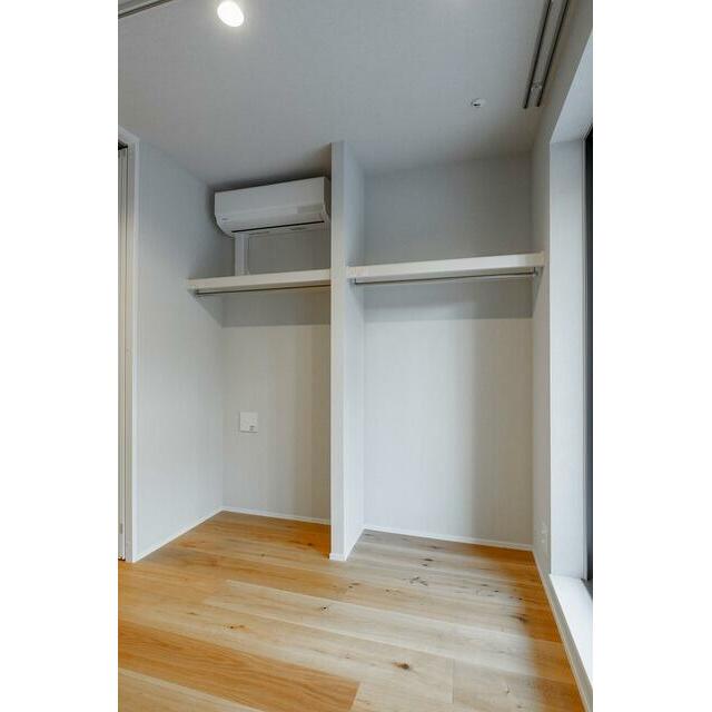 収納　クローゼット完備。