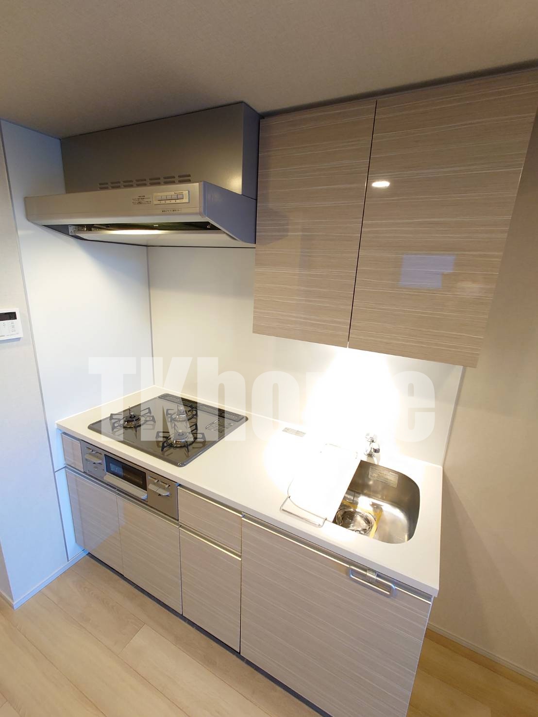 キッチン　3ツ口ガスシステムキッチン