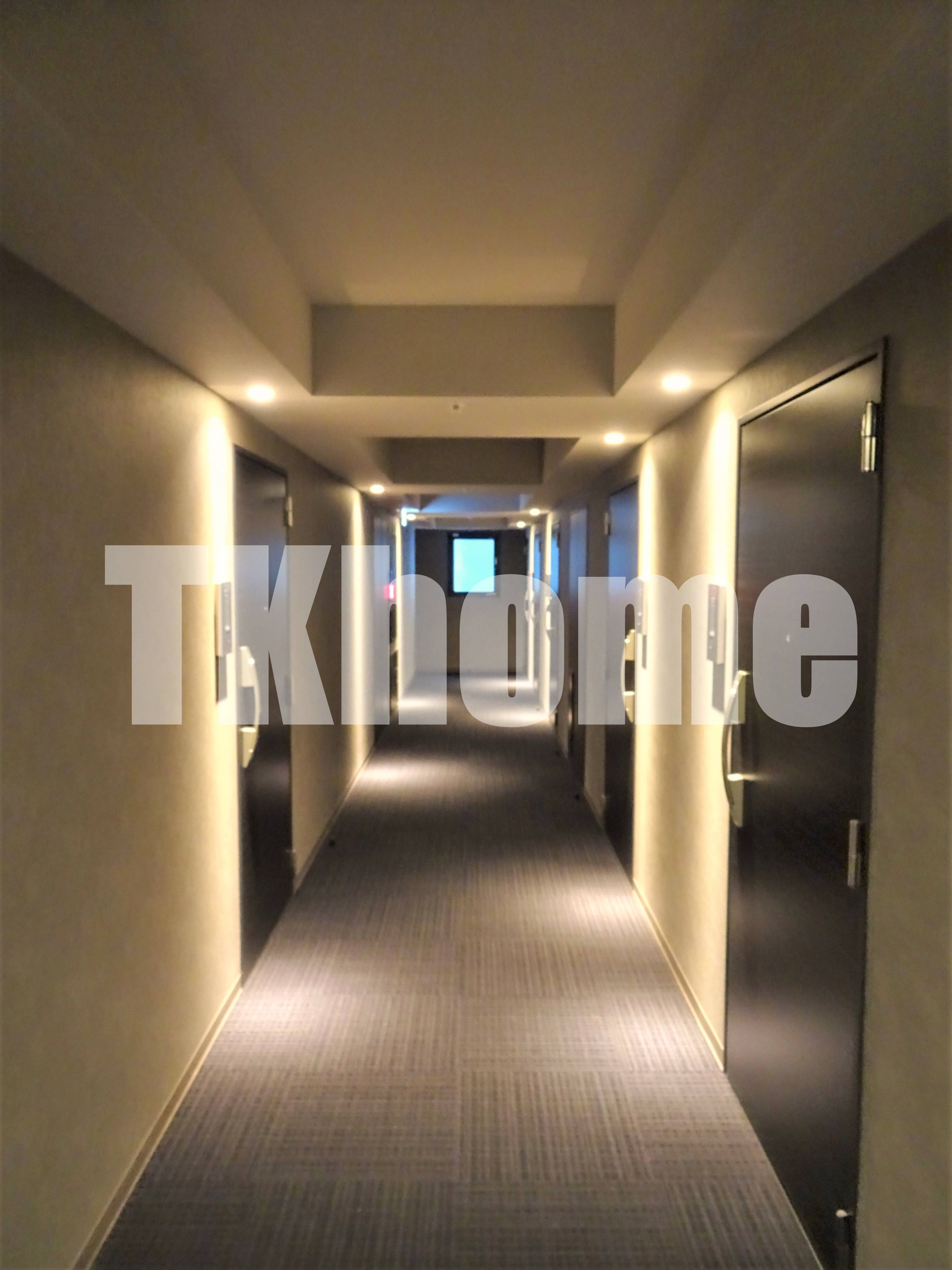 その他共有部分　人気の中廊下です