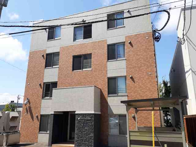 建物外観　エアコン付きおすすめマンション♪