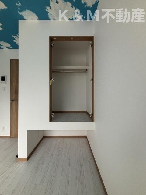 収納　収納があります