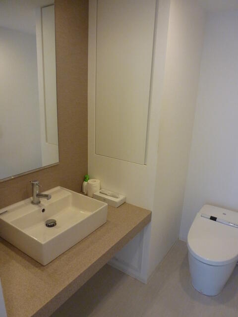 洗面設備　2014年5月撮影