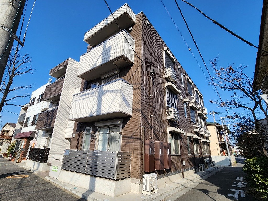 建物外観　アンソレイエ　セキュリティー賃貸のダイワハウス施工物件