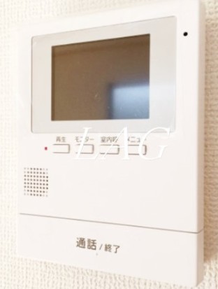 セキュリティ　モニター付きインターフォンです。