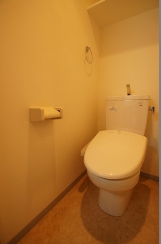 トイレ　個室タイプのトイレです。