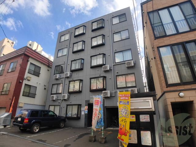 建物外観　札幌市中央区南５条西「アウローラ」