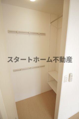 収納　ちょっとした収納スペースも充実しています