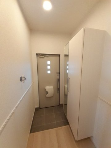 玄関　明るい玄関です