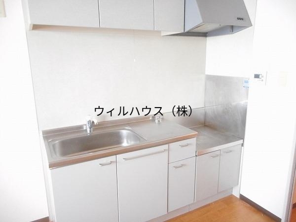 キッチン　ガスコンロ設置可！