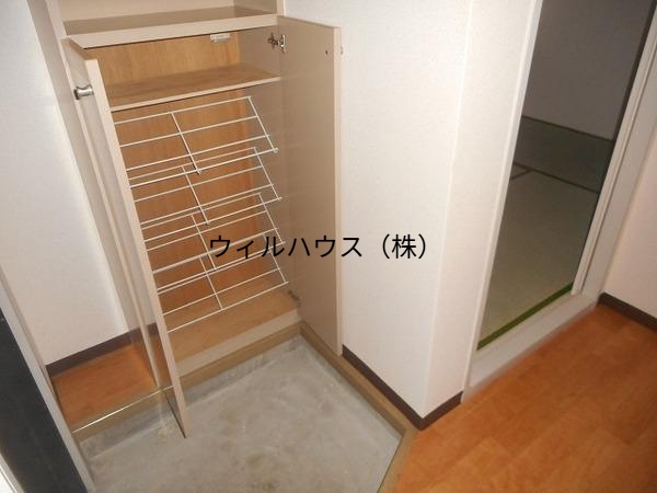 玄関　下駄箱！