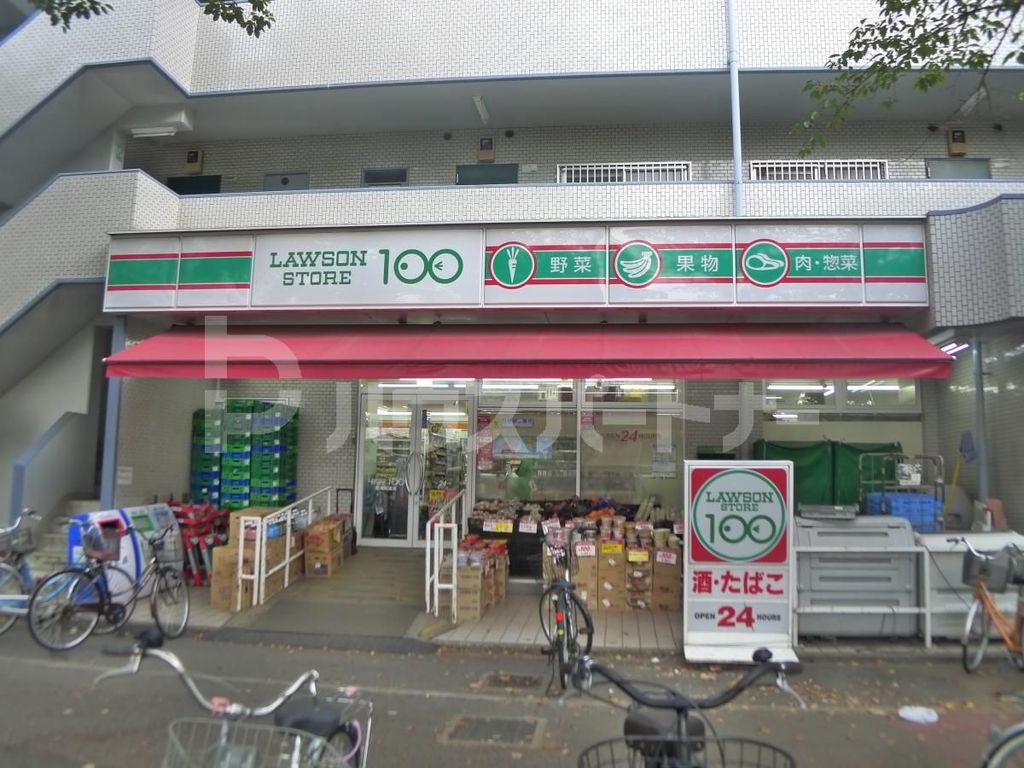 コンビニ　ローソンストア100船堀街道店（コンビニ）まで40m