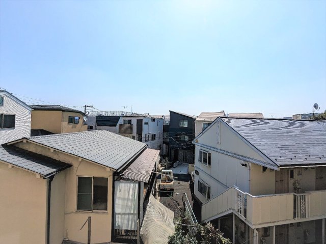 眺望　【ヒルコート千駄木】3階からの眺望です。