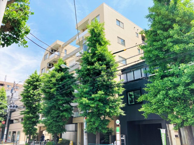 建物外観　ヒルコート千駄木は、閑静な住環境にある低層マンションです。