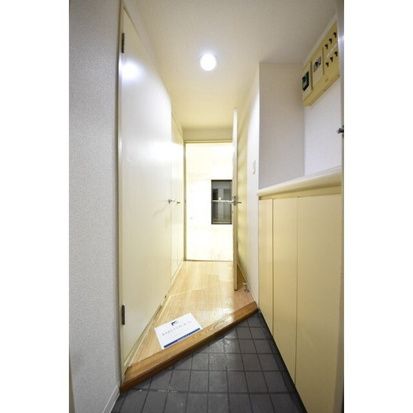 玄関　室内洗濯機置場♪