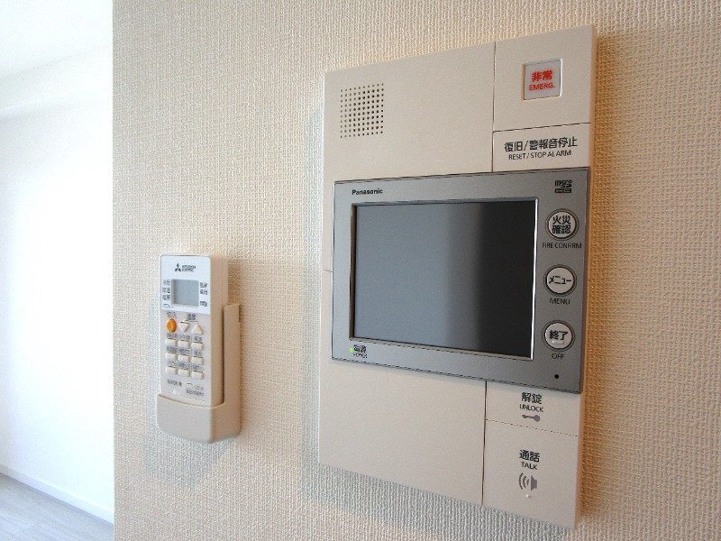セキュリティ　顔の見える安心のオートロック！