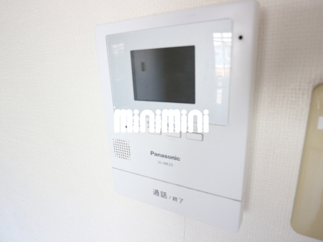 セキュリティ　モニター付きインターホンです