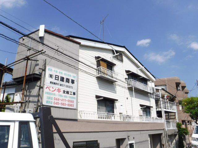 建物外観　ペット飼育相談可能（猫可・敷金+1ヶ月）