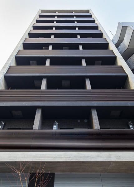 建物外観　外観は落ち着いています