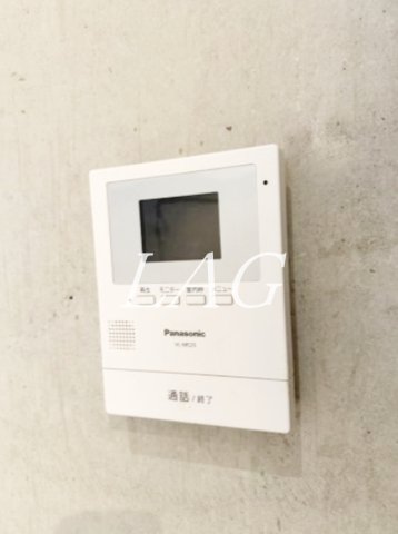 セキュリティ　モニター付きインターフォンです。