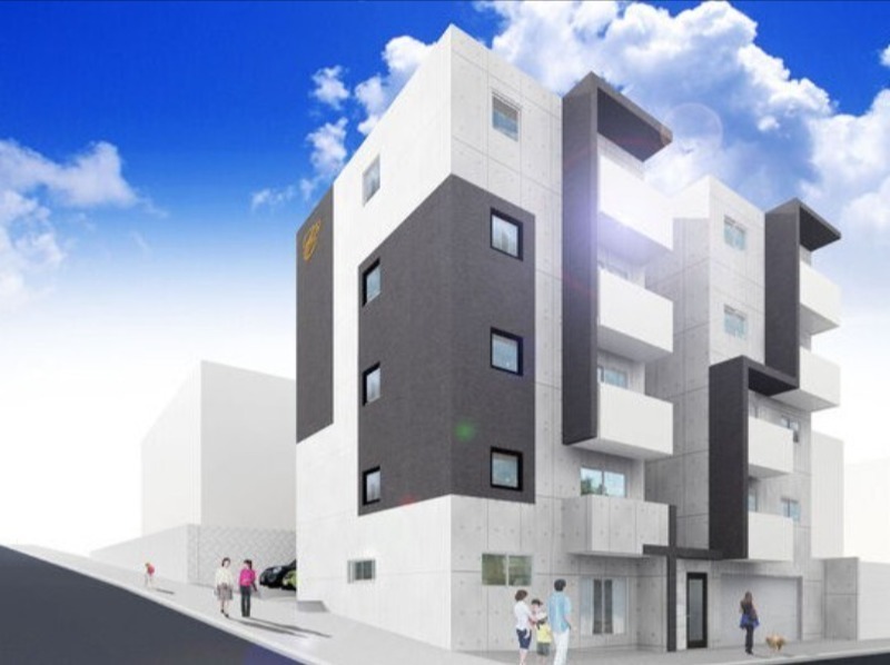 建物外観　外観パース