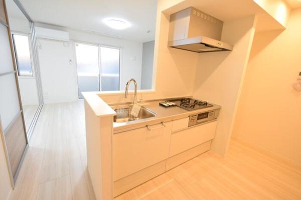 キッチン　※同物件内の別のお部屋の室内写真