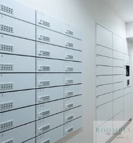 ロビー　宅配ボックス完成予想図