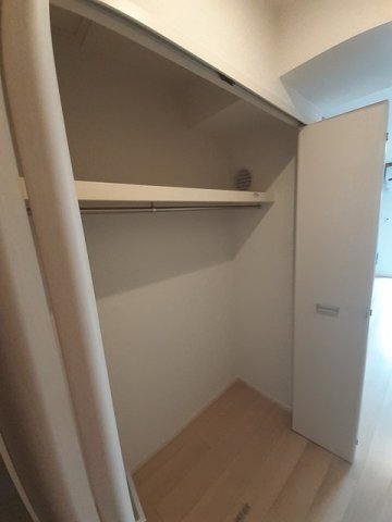 収納　たっぷりとした収納スペースです