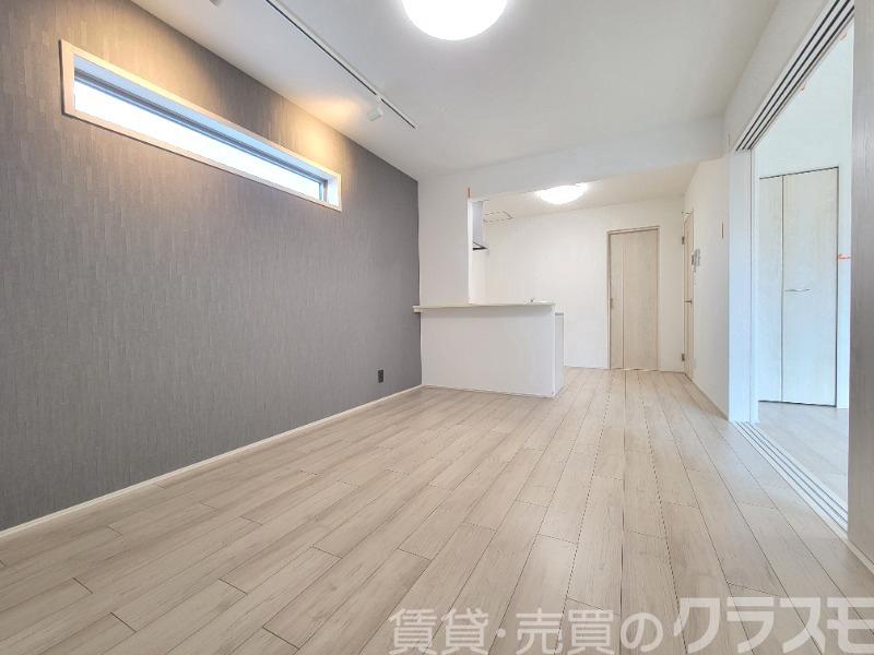 居室・リビング　カウンターキッチンです♪