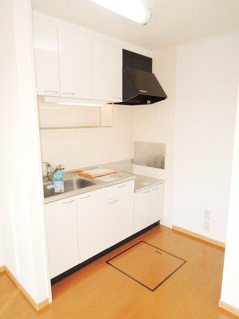キッチン　☆２口ガスコンロ設置タイプです