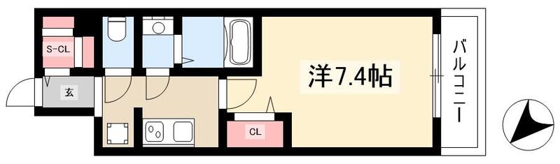 アドバンス名古屋モクシー (旧 ADVANCE NAGOYA MOXIの間取り写真