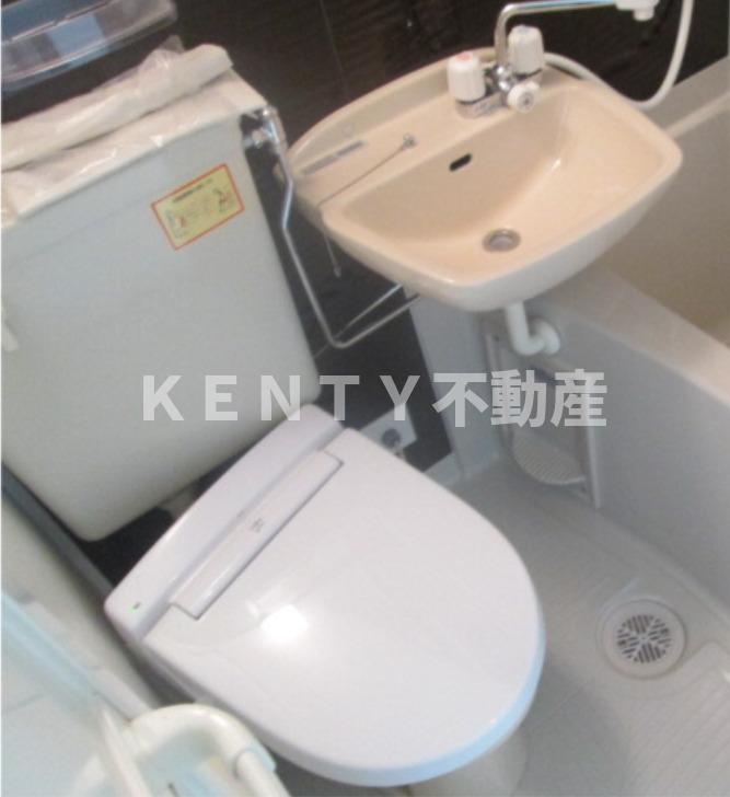 トイレ　ゆったりとした空間のトイレです