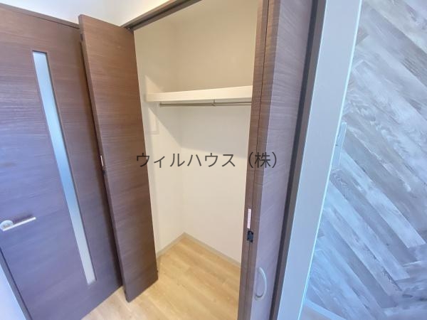 収納　クローゼット！