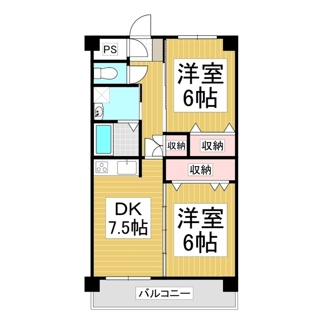 COMODO CUARTOの間取り写真