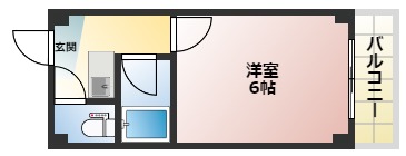 オーキッドコート田辺の間取り写真