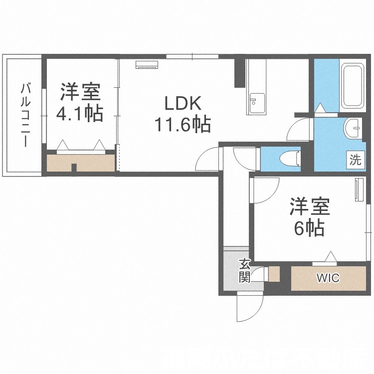 D-roomKOTOBUKIの間取り写真