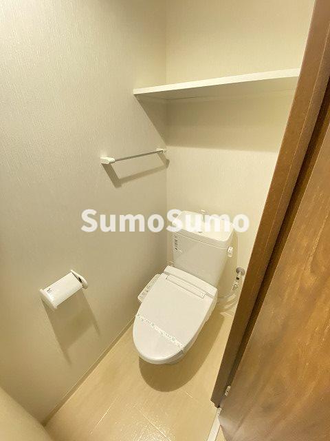 トイレ　ゆったりとした空間のトイレです